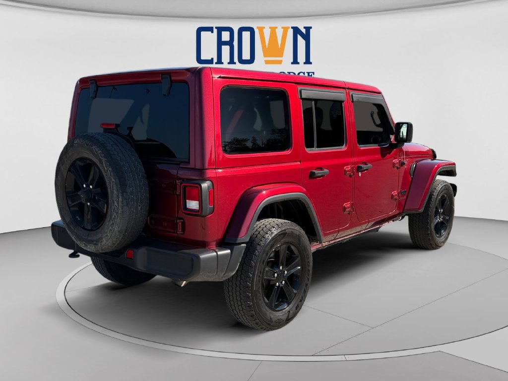 Used 2021 Jeep Wrangler Unlimited Sahara AWD/4WD image 3