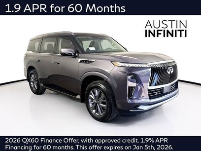 New 2026 INFINITI QX80 Pure w/ Cargo Package