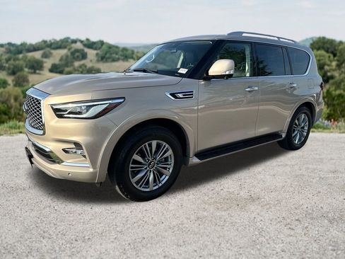 Used 2022 INFINITI QX80 Luxe w/ Cargo Package RWD image 3