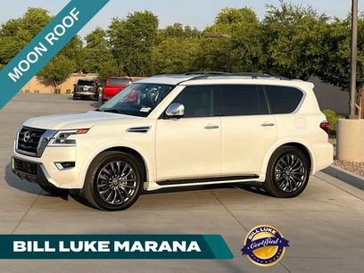 Used 2024 Nissan Armada Platinum w/ Captain's Chairs Package