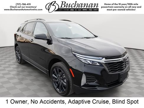 Certified 2022 Chevrolet Equinox RS w/ RS Leather Package image 1