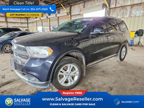 Used 2013 Dodge Durango Crew w/ Trailer Tow Group IV AWD/4WD image 1