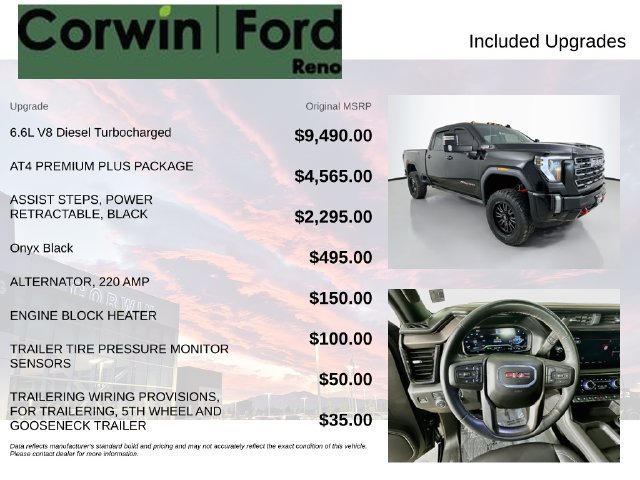 Used 2024 GMC Sierra 2500 AT4 w/ AT4 Premium Plus Package AWD/4WD image 3