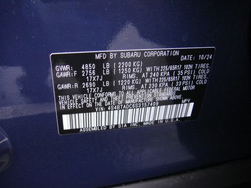 Used 2025 Subaru Outback Premium image 20