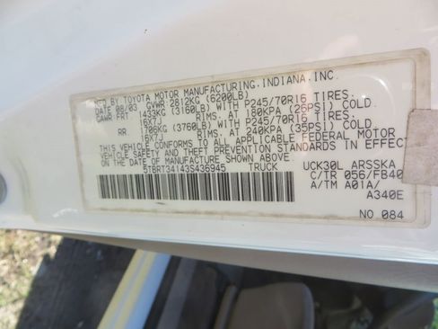 Used 2003 Toyota Tundra SR5 image 22