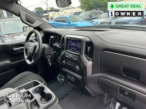 Used 2021 Chevrolet Silverado 1500 Custom w/ LPO, Dark Essentials Package AWD/4WD image 12