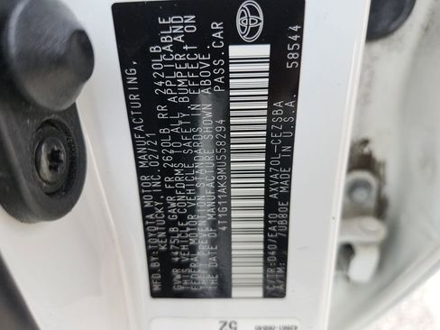 Used 2021 Toyota Camry SE FWD image 34