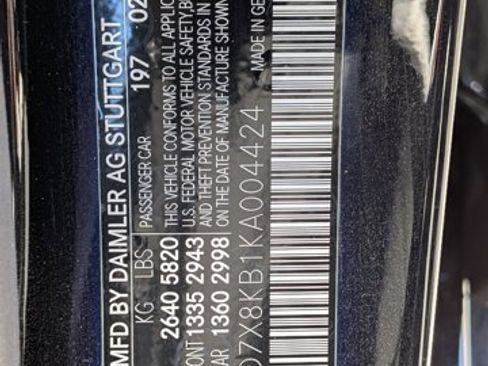 Certified 2019 Mercedes-Benz AMG GT 63 S image 26