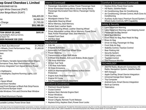 Used 2021 Jeep Grand Cherokee L Limited w/ Trailer Tow Group (B) image 17