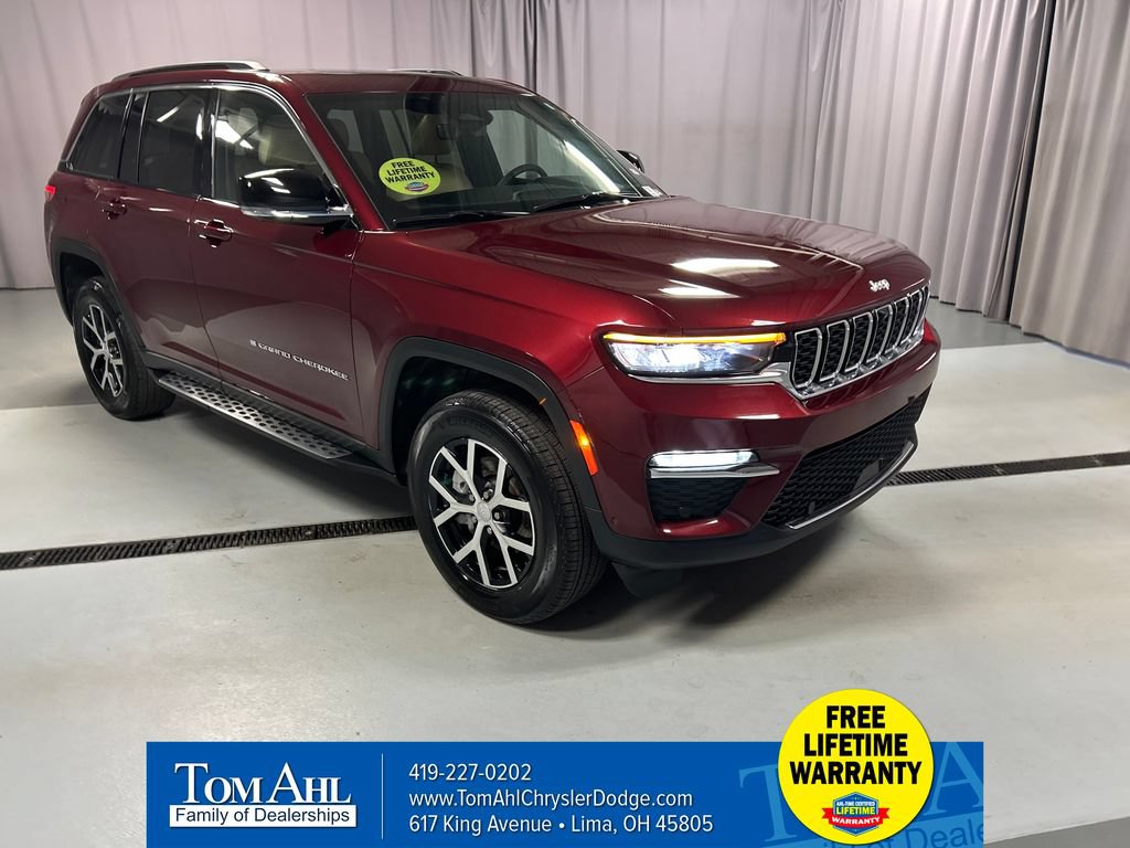 Used 2025 Jeep Grand Cherokee Limited w/ Luxury Tech Group II AWD/4WD 360° Tour