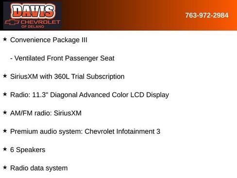 New 2026 Chevrolet Equinox RS w/ Convenience Package III FWD image 10