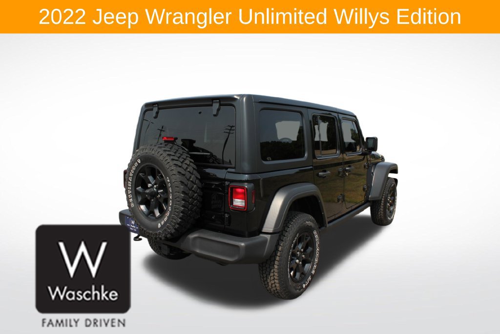 Used 2022 Jeep Wrangler Unlimited Sport AWD/4WD image 7