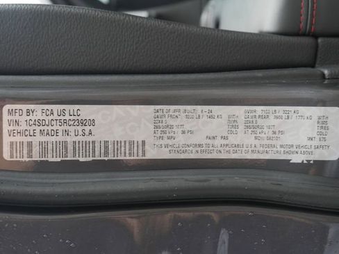 Used 2024 Dodge Durango R/T AWD/4WD image 31