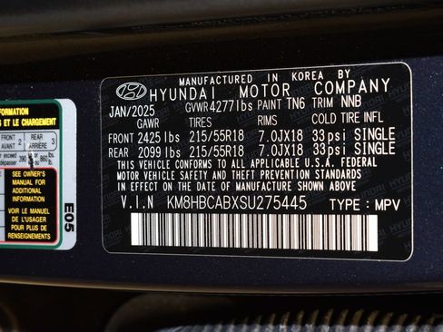 Used 2025 Hyundai Kona SEL AWD/4WD image 40