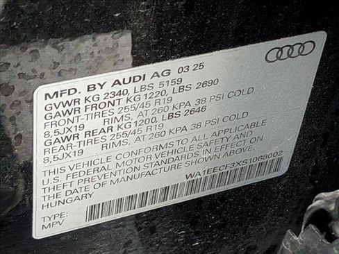 Certified 2025 Audi Q3 2.0T Premium Plus w/ Premium Plus Package image 16
