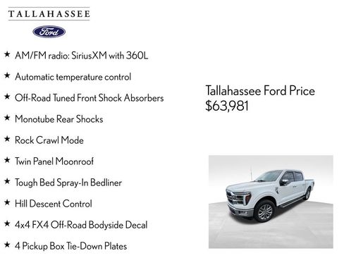 Used 2024 Ford F150 Lariat w/ Bed Utility Package image 15