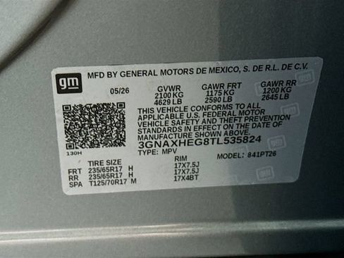 New 2026 Chevrolet Equinox LT w/ Convenience Package II FWD image 33