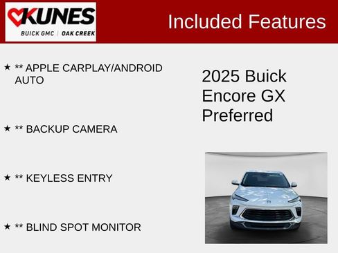 Used 2025 Buick Encore GX Preferred AWD/4WD image 2