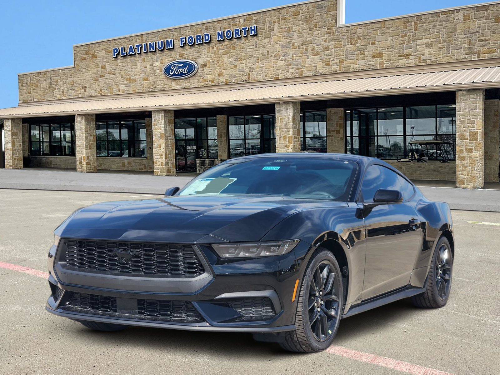 New 2026 Ford Mustang Coupe w/ Mustang Nite Pony Package RWD image 2