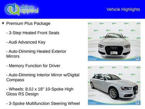 Used 2015 Audi A4 2.0T Premium Plus w/ Premium Plus Package image 6