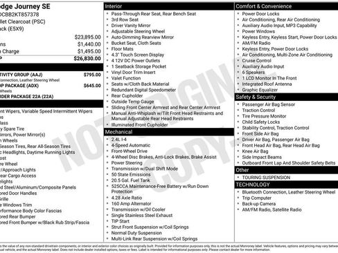 Used 2019 Dodge Journey SE w/ Connectivity Group image 6