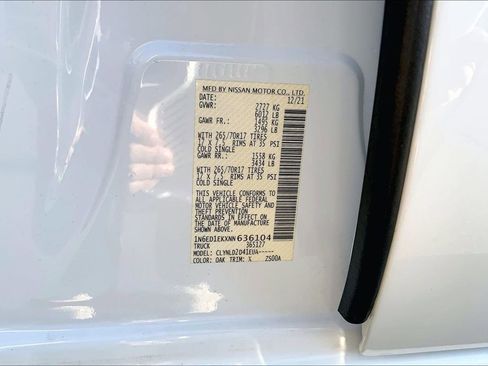 Used 2022 Nissan Frontier PRO-4X w/ Off-Road Protection Package image 14