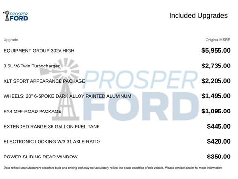 Used 2023 Ford F150 XLT w/ Equipment Group 302A High AWD/4WD image 3
