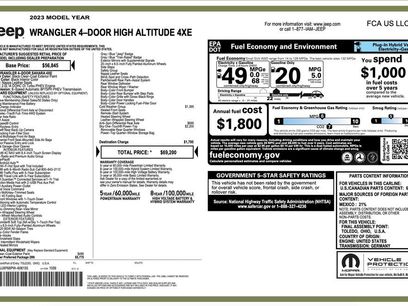 Used 2023 Jeep Wrangler Unlimited Sahara