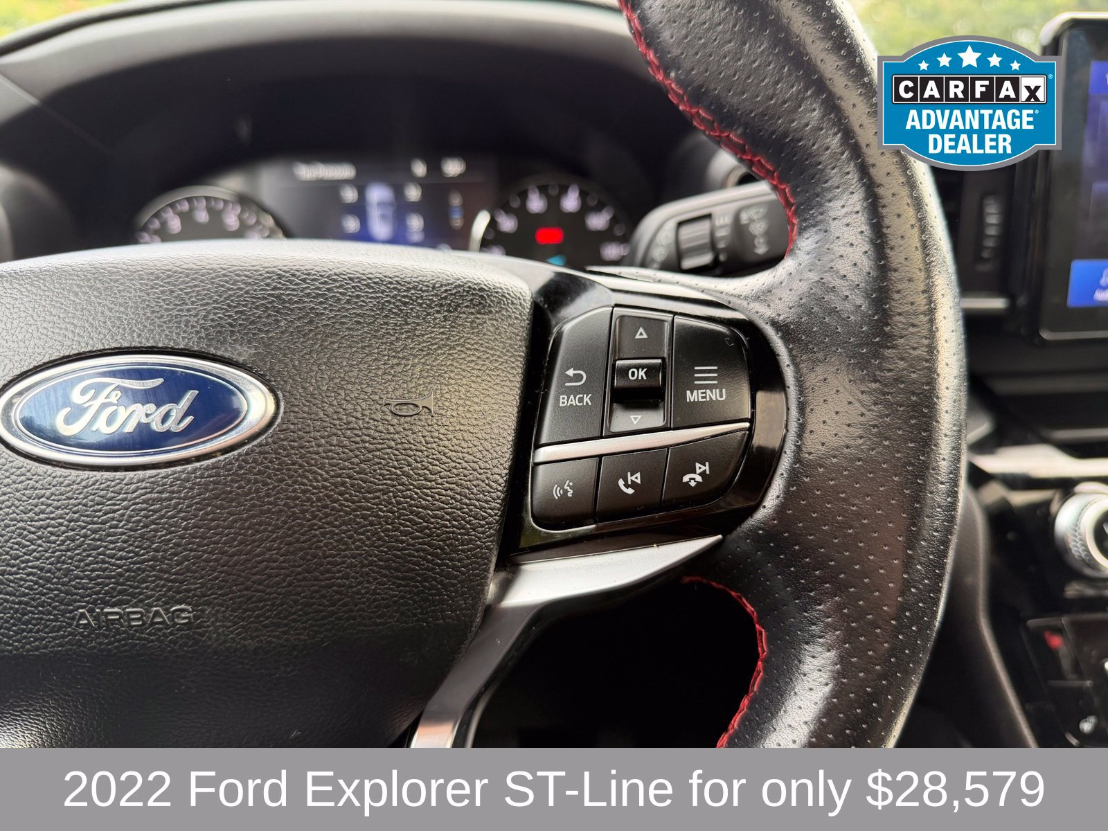 Used 2022 Ford Explorer ST-Line w/ Class IV Trailer Tow Package AWD/4WD image 16