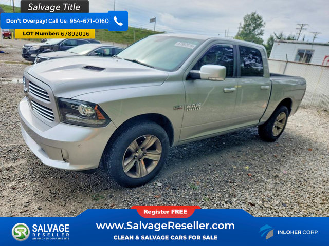 Used 2016 RAM 1500 Sport w/ Convenience Group AWD/4WD image 1