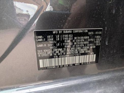 Certified 2025 Subaru Crosstrek 2.5i Limited w/ Popular Package #4A image 22