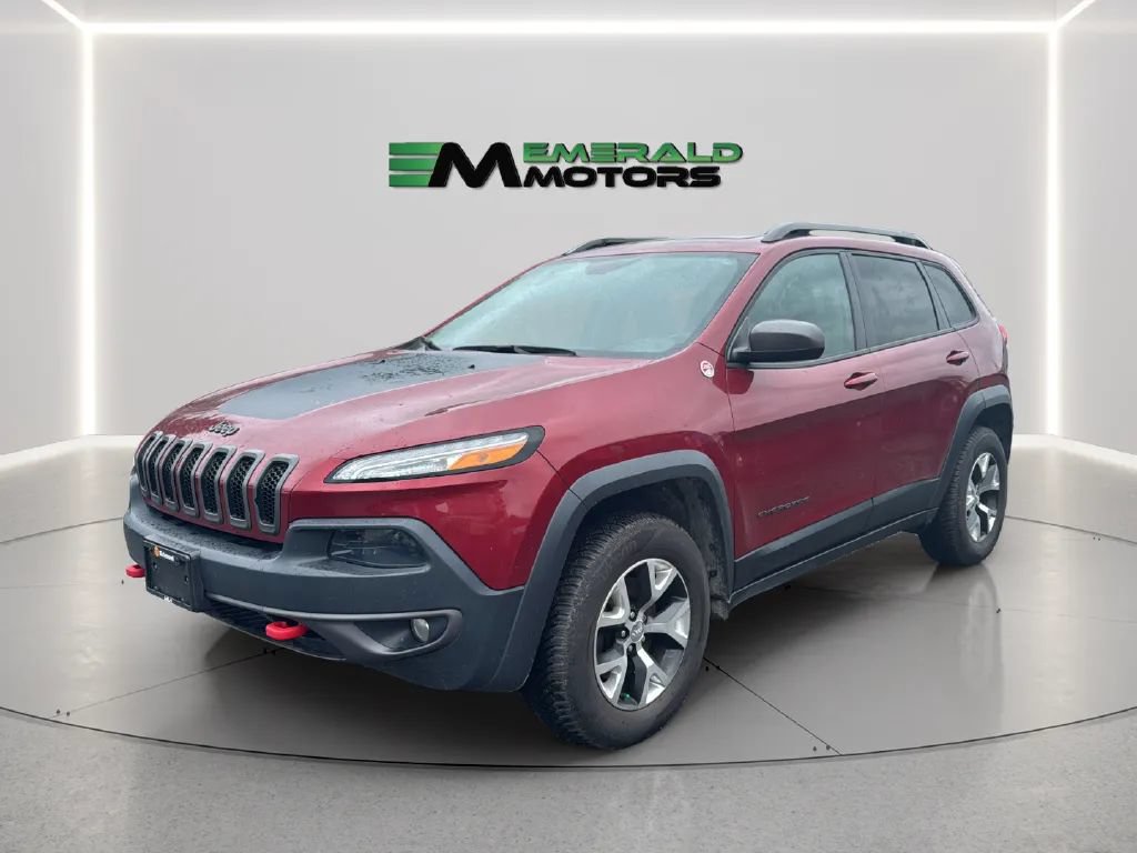 Used 2016 Jeep Cherokee Trailhawk w/ Leather Interior Group AWD/4WD image 1