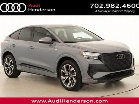 Certified 2023 Audi Q4 e-tron Prestige w/ Black Optic Package AWD/4WD image 1