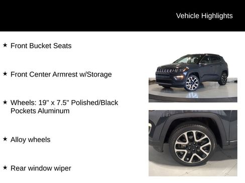 Used 2018 Jeep Compass Limited AWD/4WD image 19