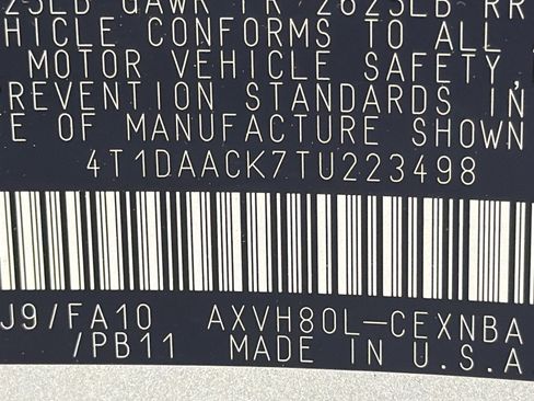 Used 2026 Toyota Camry LE FWD image 31