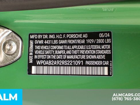 Used 2024 Porsche 911 Carrera 4 GTS w/ Premium Package image 39