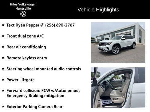Used 2021 Volkswagen Atlas SE FWD image 6