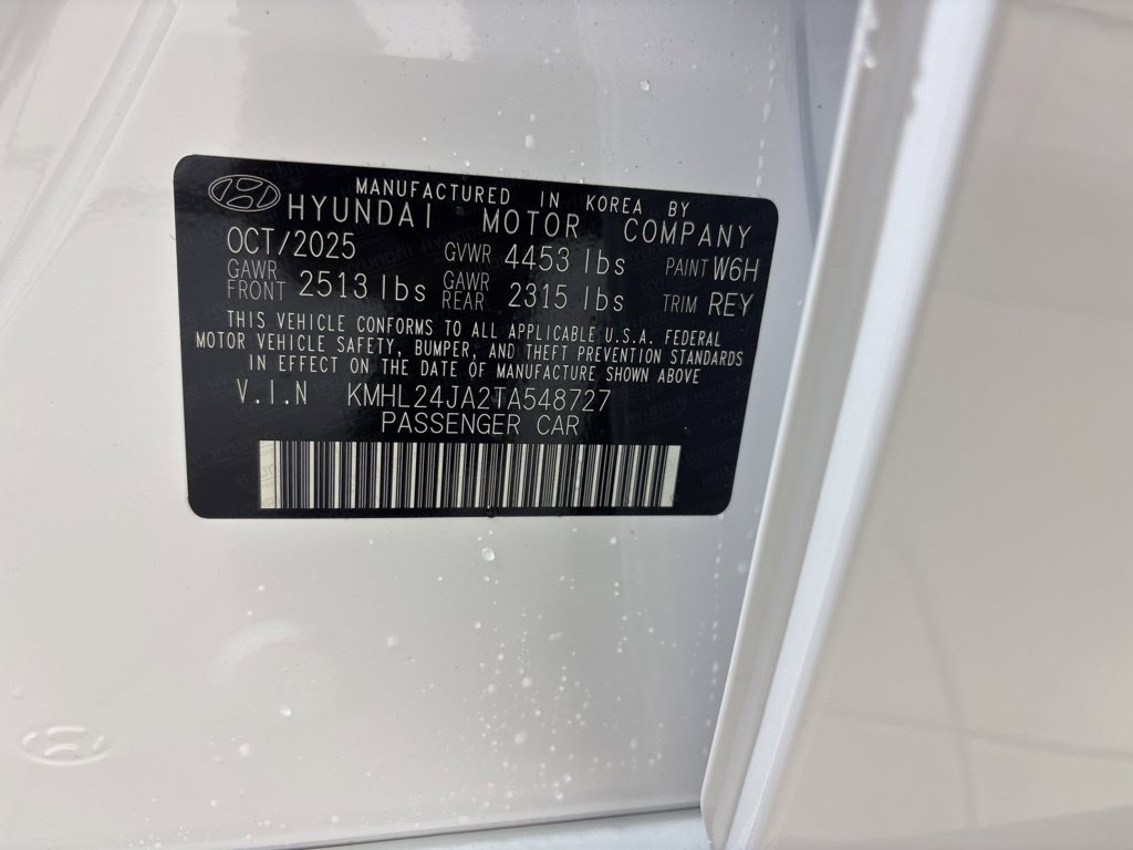 Certified 2026 Hyundai Sonata SE FWD image 10