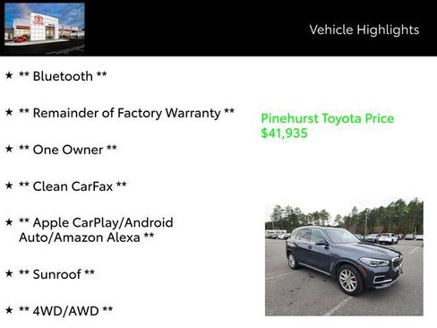 Used 2022 BMW X5 xDrive40i w/ Executive Package image 7