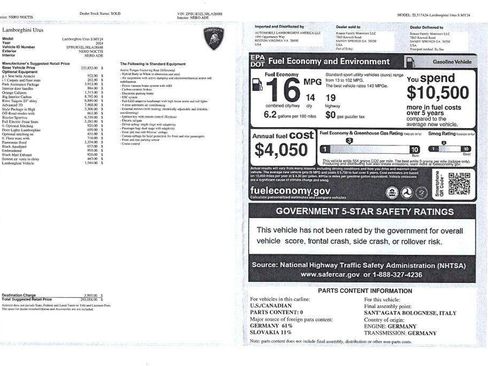 Used 2024 Lamborghini Urus S AWD/4WD image 7