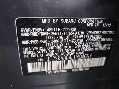 Used 2020 Subaru Forester w/ Alloy Wheel Package image 32