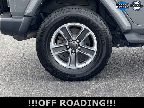 Used 2021 Jeep Wrangler Unlimited Sahara w/ Uconnect 4C Nav & Sound Group image 16