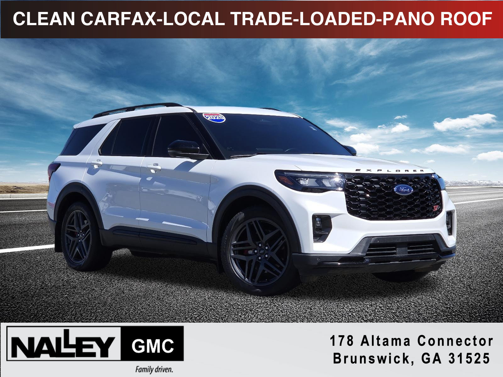 Used 2025 Ford Explorer ST w/ Sun And Sound Package RWD 360° Tour
