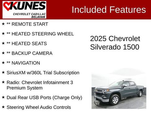 Used 2025 Chevrolet Silverado 1500 LT AWD/4WD image 3