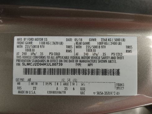 Used 2019 Lincoln MKC Select w/ Select Plus Package AWD/4WD image 33
