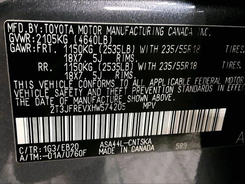 Used 2017 Toyota RAV4 SE image 30