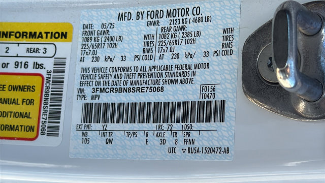 Used 2025 Ford Bronco Sport Big Bend AWD/4WD image 30