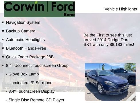Used 2014 Dodge Dart SXT FWD image 4