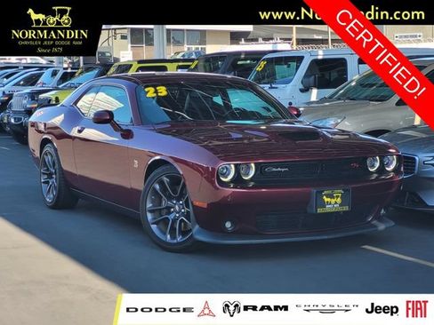 Certified 2023 Dodge Challenger R/T Scat Pack w/ Plus Package RWD image 1