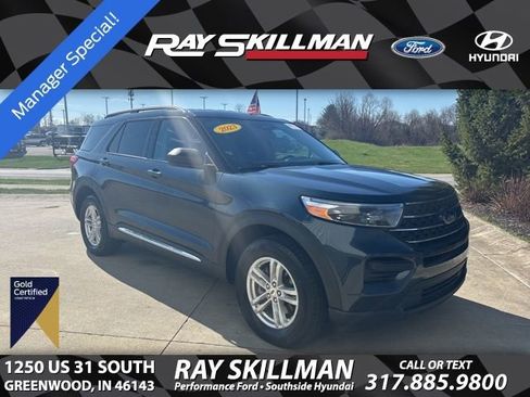 Certified 2023 Ford Explorer XLT w/ Class IV Trailer Tow Package AWD/4WD image 1